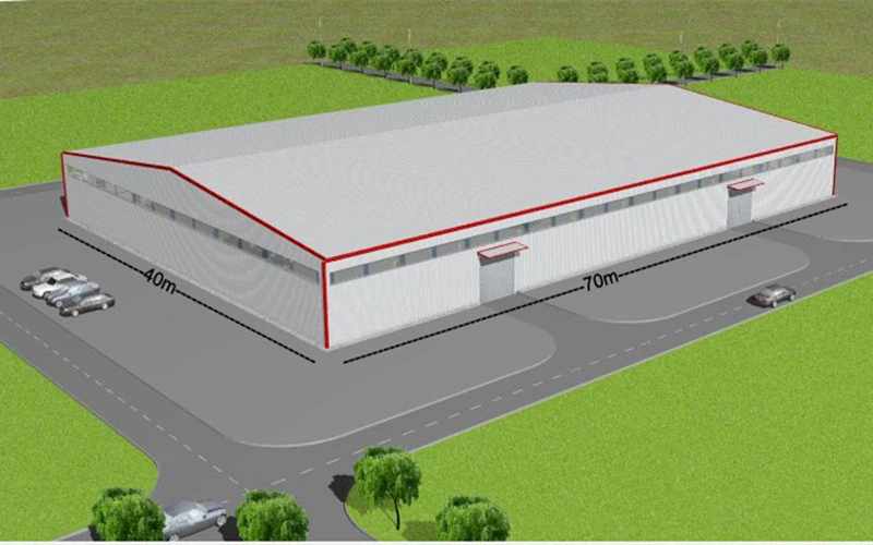 40x70 metal building