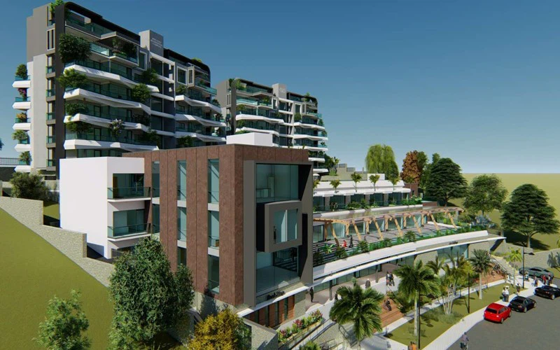 metal structure hotel