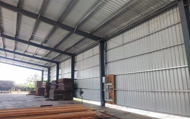 prefab steel shed