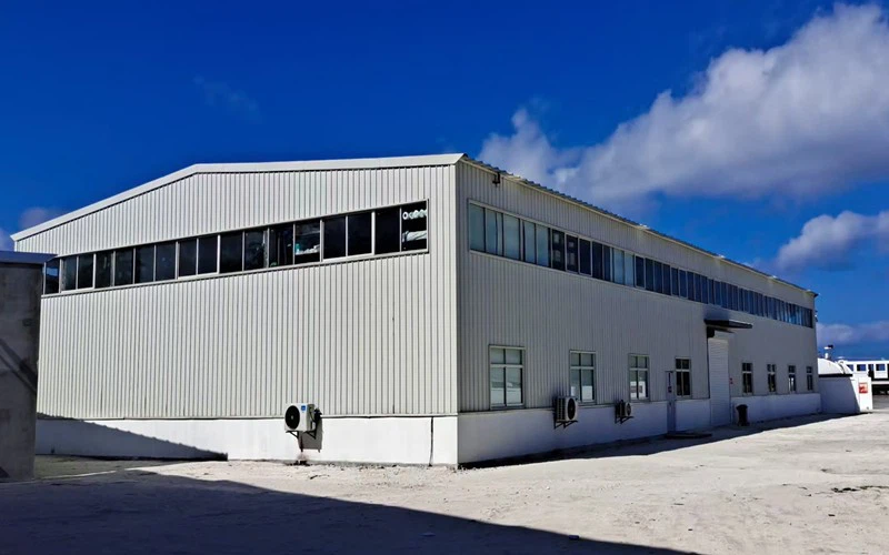 prefabricated metal warehouse